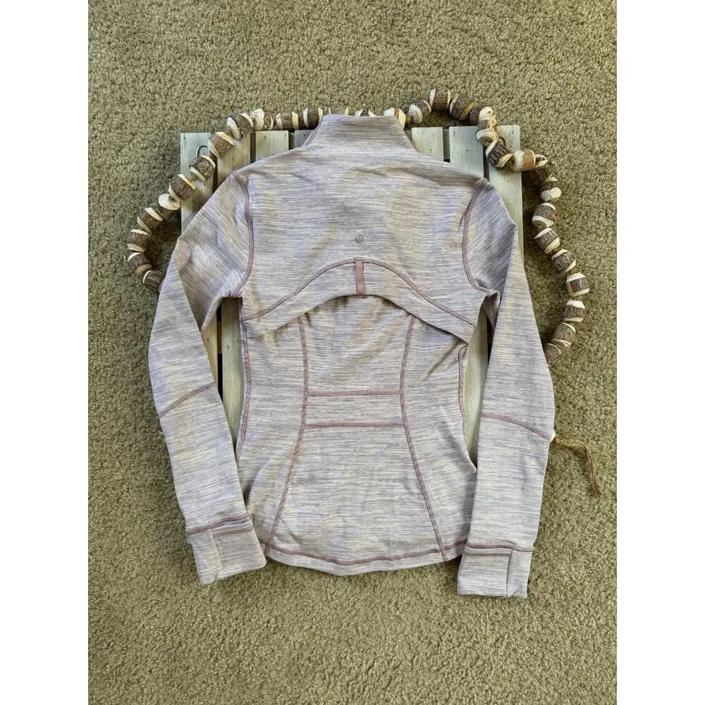 Lululemon Wee Are From Space Pink Bliss Vintage Mauve Heathered Define Jacket
